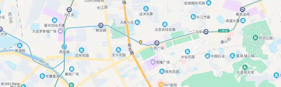 大连珠江路_公交站地图_大连公交_妙搜公交查询2025