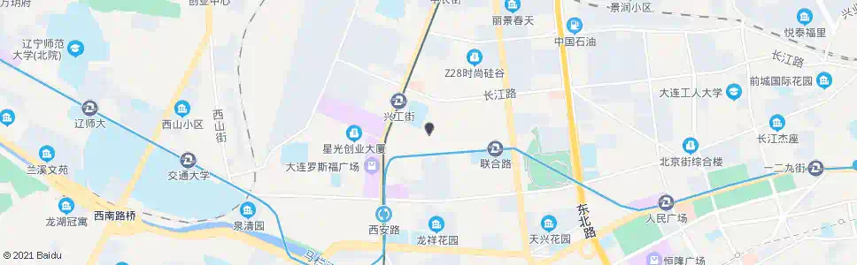 大连百盛_公交站地图_大连公交_妙搜公交查询2025