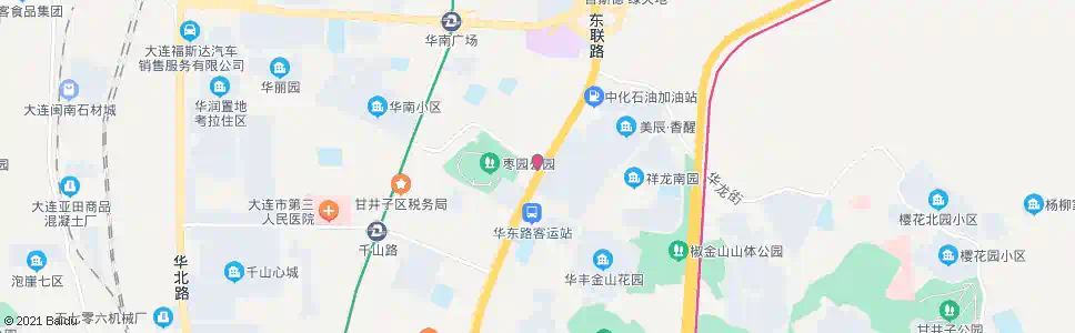 大连天河路_公交站地图_大连公交_妙搜公交查询2025