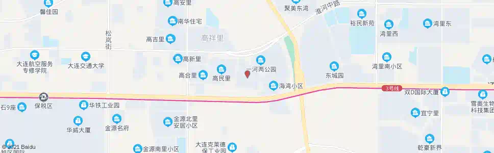 大连高志里_公交站地图_大连公交_妙搜公交查询2025