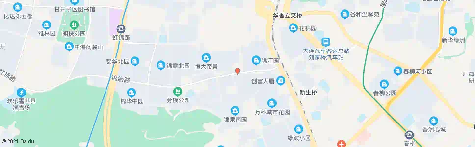 大连李家街_公交站地图_大连公交_妙搜公交查询2025