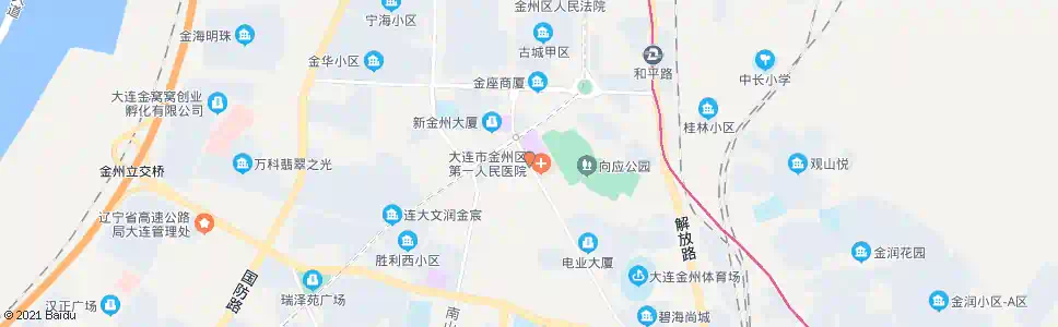 大连区一院_公交站地图_大连公交_妙搜公交查询2025