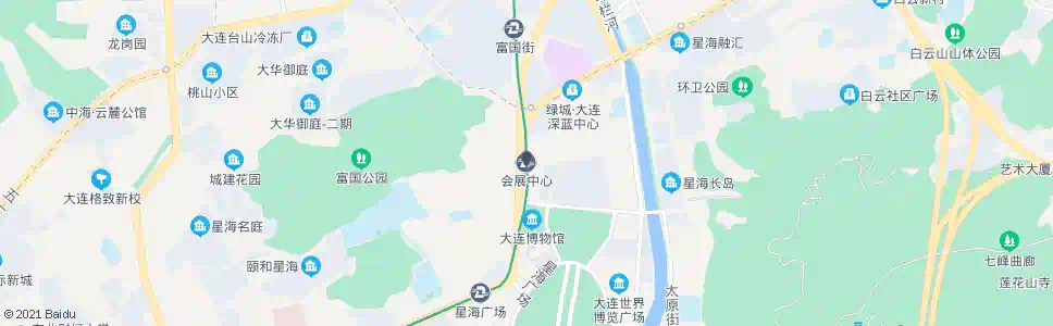 大连会展中心_公交站地图_大连公交_妙搜公交查询2025