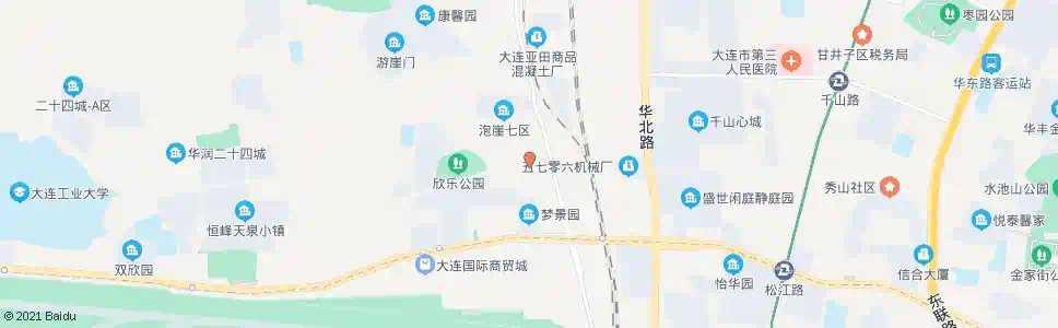 大连金兴街_公交站地图_大连公交_妙搜公交查询2025