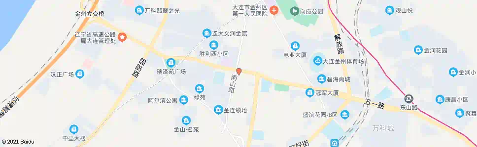 大连四院_公交站地图_大连公交_妙搜公交查询2025