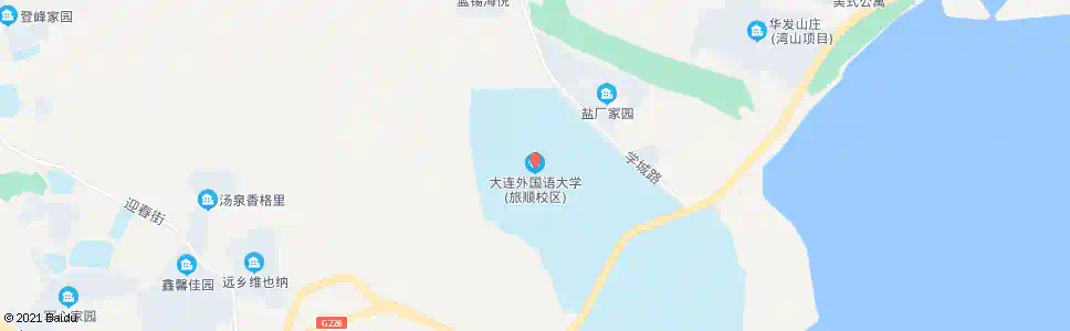 大连外语学院_公交站地图_大连公交_妙搜公交查询2025