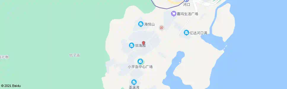 大连邻海园_公交站地图_大连公交_妙搜公交查询2025