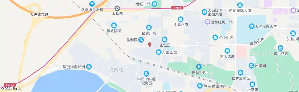 大连自由向_公交站地图_大连公交_妙搜公交查询2025