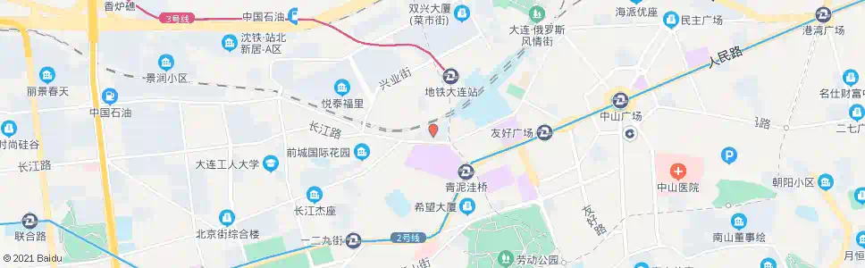 大连香榭里广场_公交站地图_大连公交_妙搜公交查询2025