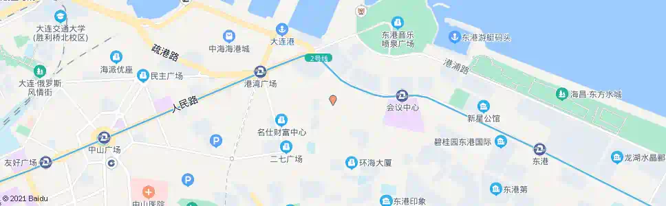 大连清华园_公交站地图_大连公交_妙搜公交查询2025
