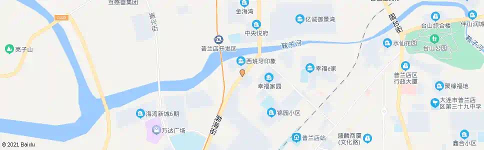 大连中央尚城_公交站地图_大连公交_妙搜公交查询2025