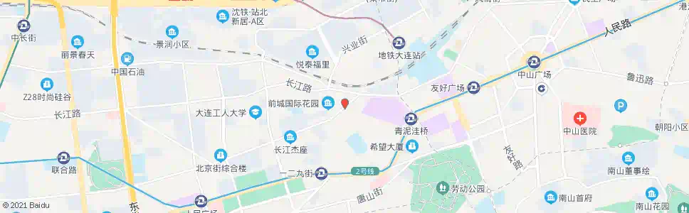 大连英华街_公交站地图_大连公交_妙搜公交查询2025