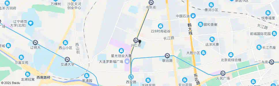 大连第八高中_公交站地图_大连公交_妙搜公交查询2025