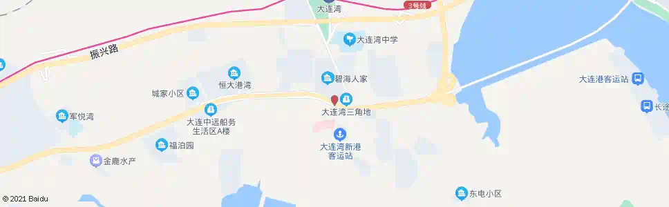 大连辽渔北门_公交站地图_大连公交_妙搜公交查询2025