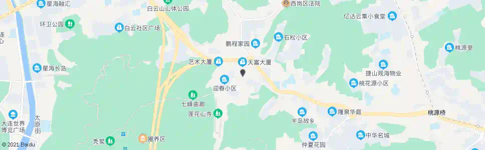 大连天源山庄_公交站地图_大连公交_妙搜公交查询2025