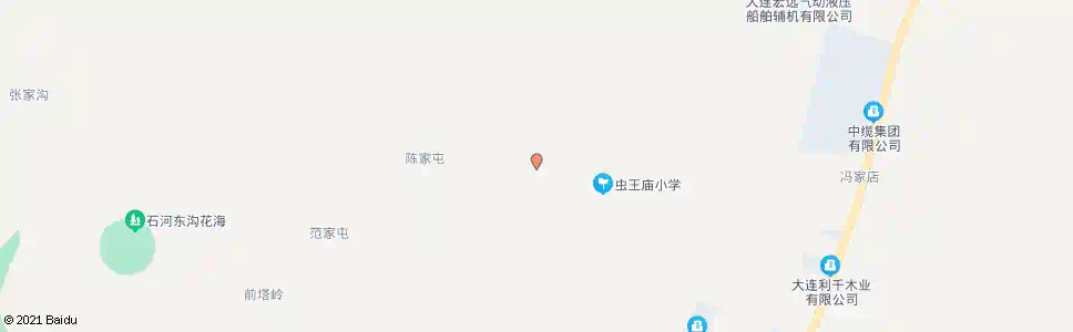 大连虫王庙五组_公交站地图_大连公交_妙搜公交查询2025