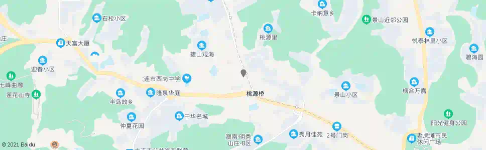 大连桃源街_公交站地图_大连公交_妙搜公交查询2025