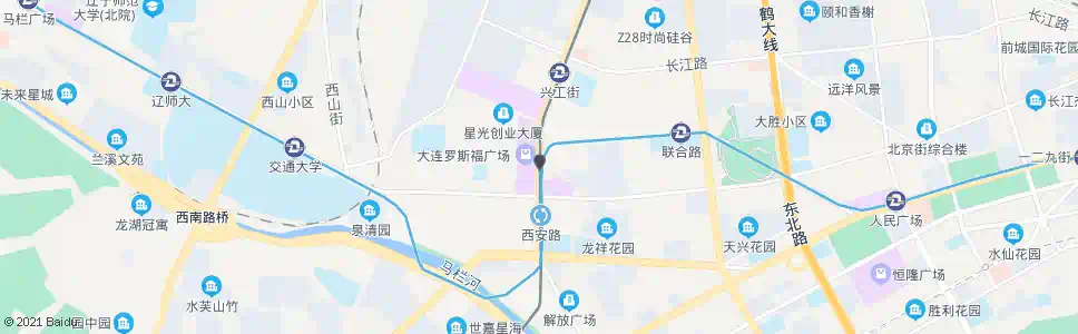 大连锦辉商城_公交站地图_大连公交_妙搜公交查询2025