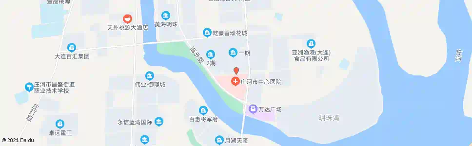 大连406医院住院部_公交站地图_大连公交_妙搜公交查询2025