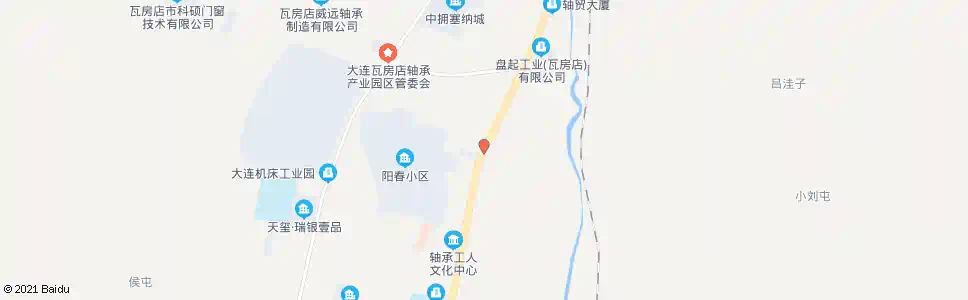 大连第二轴承厂_公交站地图_大连公交_妙搜公交查询2025