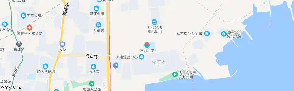 大连新昌小学_公交站地图_大连公交_妙搜公交查询2025