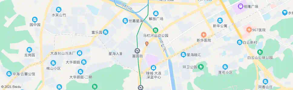 大连新希望花园_公交站地图_大连公交_妙搜公交查询2025