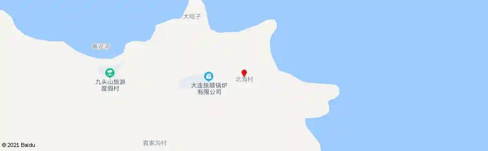 大连北海村西_公交站地图_大连公交_妙搜公交查询2025