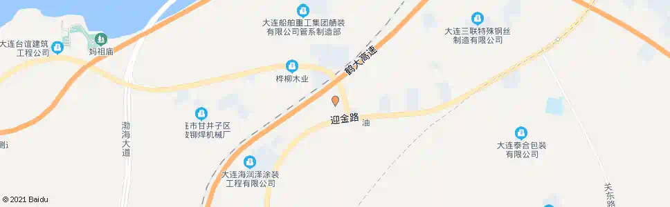 大连工业园地_公交站地图_大连公交_妙搜公交查询2025