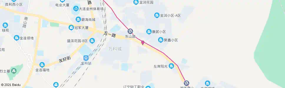 大连金纺商业城_公交站地图_大连公交_妙搜公交查询2025