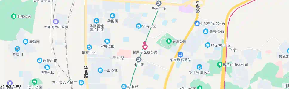 大连七江路_公交站地图_大连公交_妙搜公交查询2025