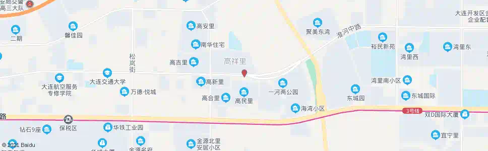 大连高祥里_公交站地图_大连公交_妙搜公交查询2025