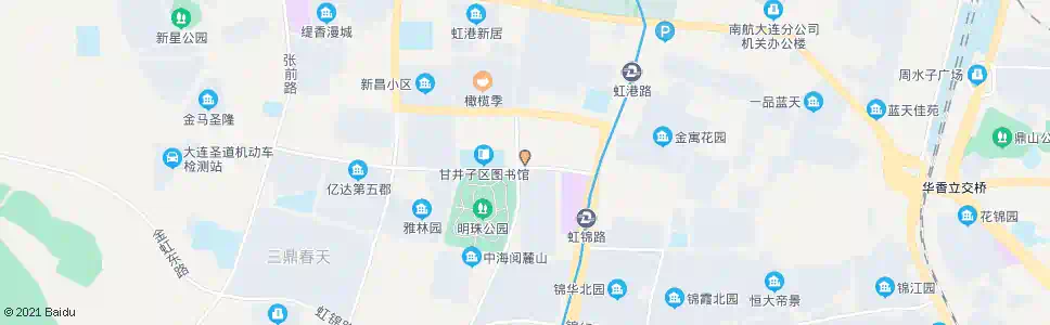 大连虹韵路_公交站地图_大连公交_妙搜公交查询2025