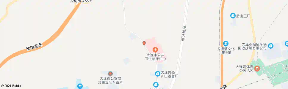 大连结核病医院_公交站地图_大连公交_妙搜公交查询2025