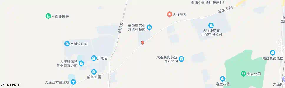 大连新水泥路中_公交站地图_大连公交_妙搜公交查询2025