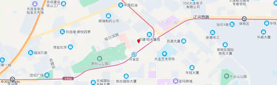 大连开发区站_公交站地图_大连公交_妙搜公交查询2025