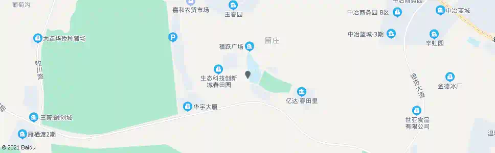 大连春田园_公交站地图_大连公交_妙搜公交查询2025