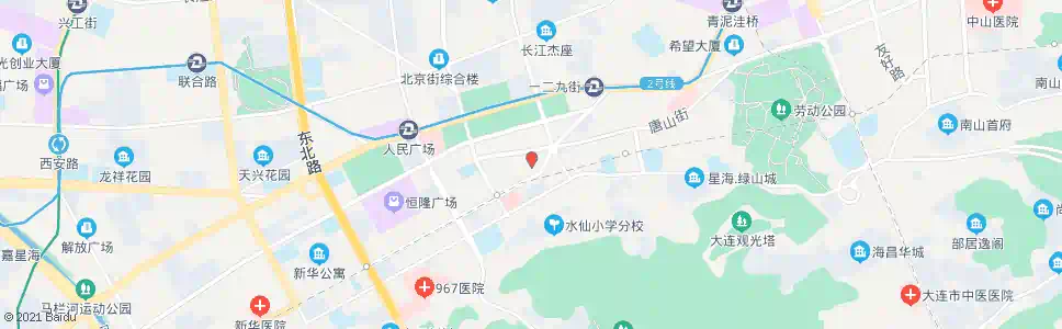 大连云山街_公交站地图_大连公交_妙搜公交查询2025