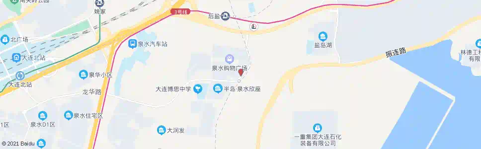 大连泉水客运服务中心_公交站地图_大连公交_妙搜公交查询2025