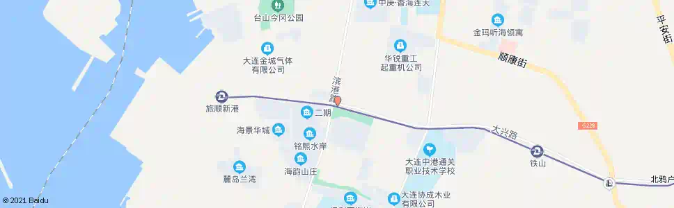 大连大重集团_公交站地图_大连公交_妙搜公交查询2025