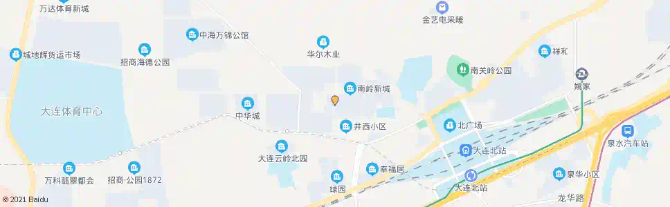 大连悦岭街_公交站地图_大连公交_妙搜公交查询2025