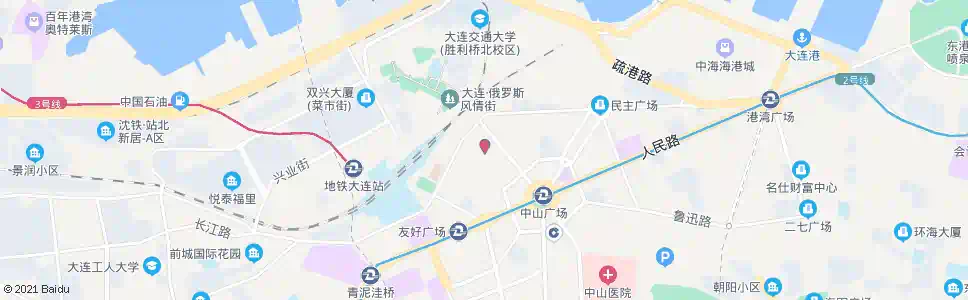 大连天津街_公交站地图_大连公交_妙搜公交查询2025