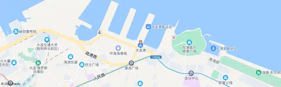 大连码头_公交站地图_大连公交_妙搜公交查询2025