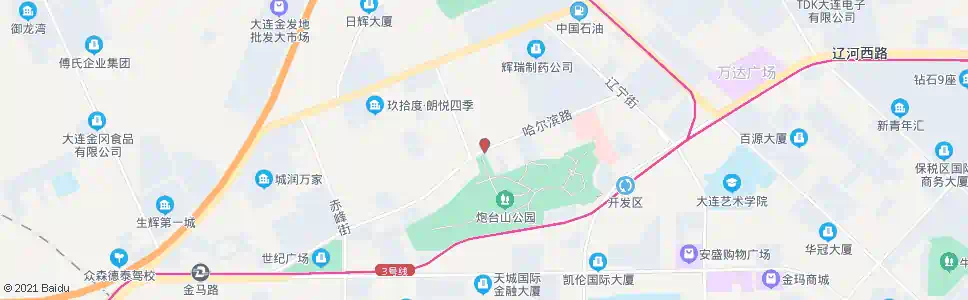 大连炮台山公园_公交站地图_大连公交_妙搜公交查询2025