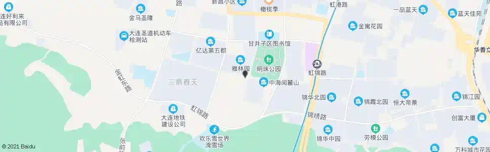 大连明珠公园_公交站地图_大连公交_妙搜公交查询2025