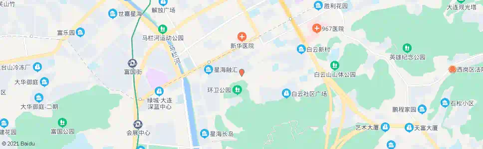 大连白山路南_公交站地图_大连公交_妙搜公交查询2025