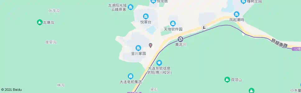 大连金川家园_公交站地图_大连公交_妙搜公交查询2025