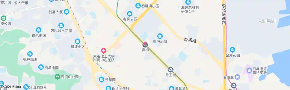 大连春柳地铁站_公交站地图_大连公交_妙搜公交查询2025