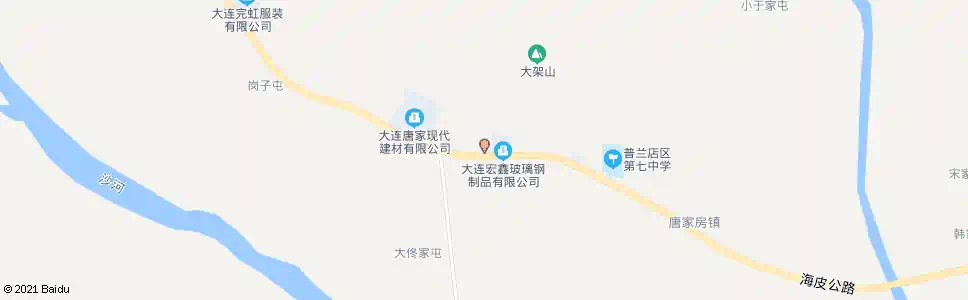大连可普乐电缆厂_公交站地图_大连公交_妙搜公交查询2025