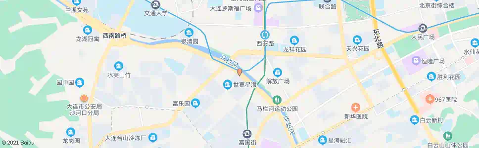 大连沿河街_公交站地图_大连公交_妙搜公交查询2025