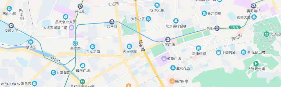大连民政街_公交站地图_大连公交_妙搜公交查询2025